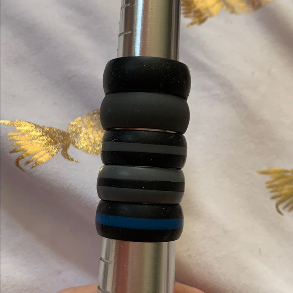 New Men’s Silicone Rings 5 to choose from size 9